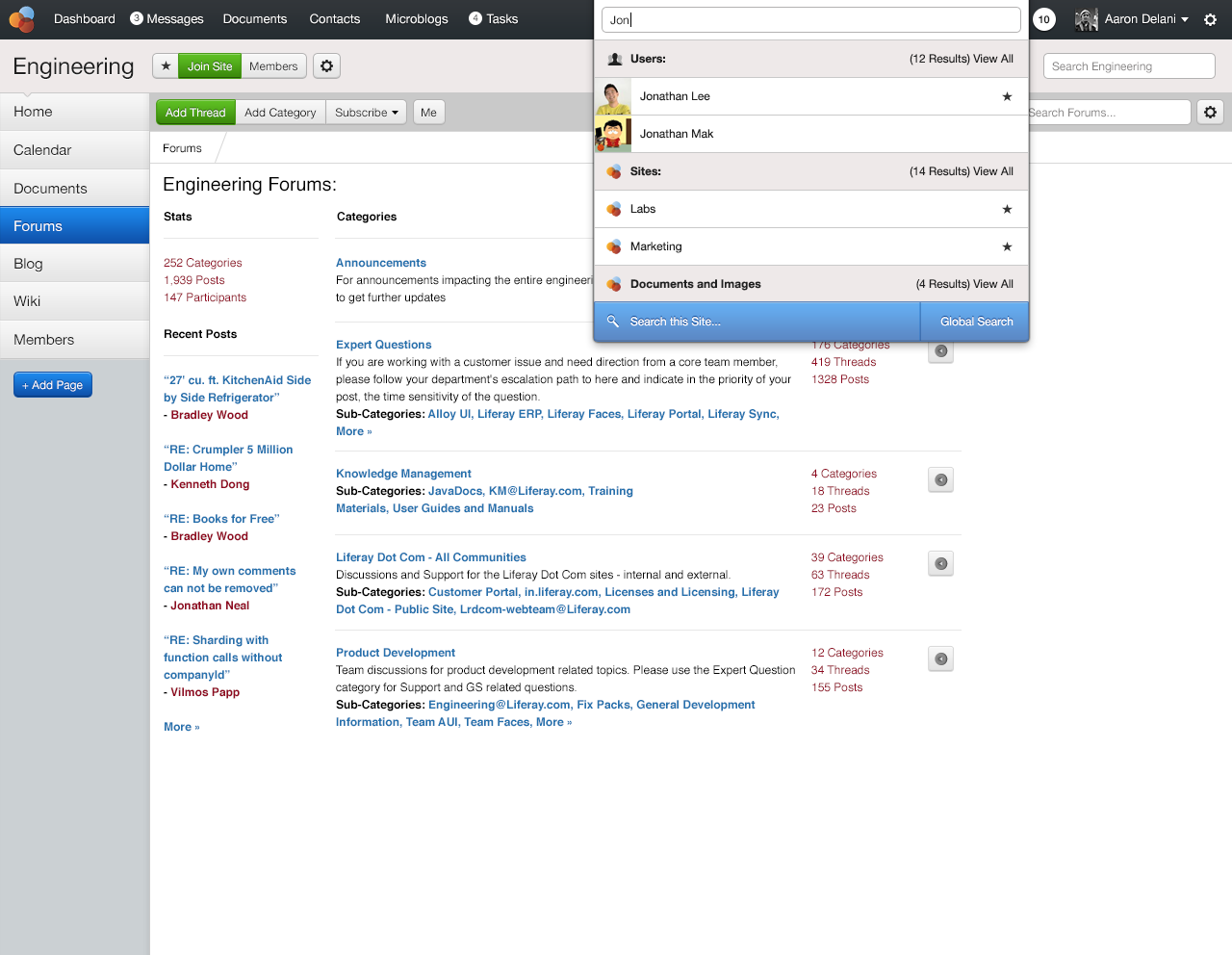 Social Office Search